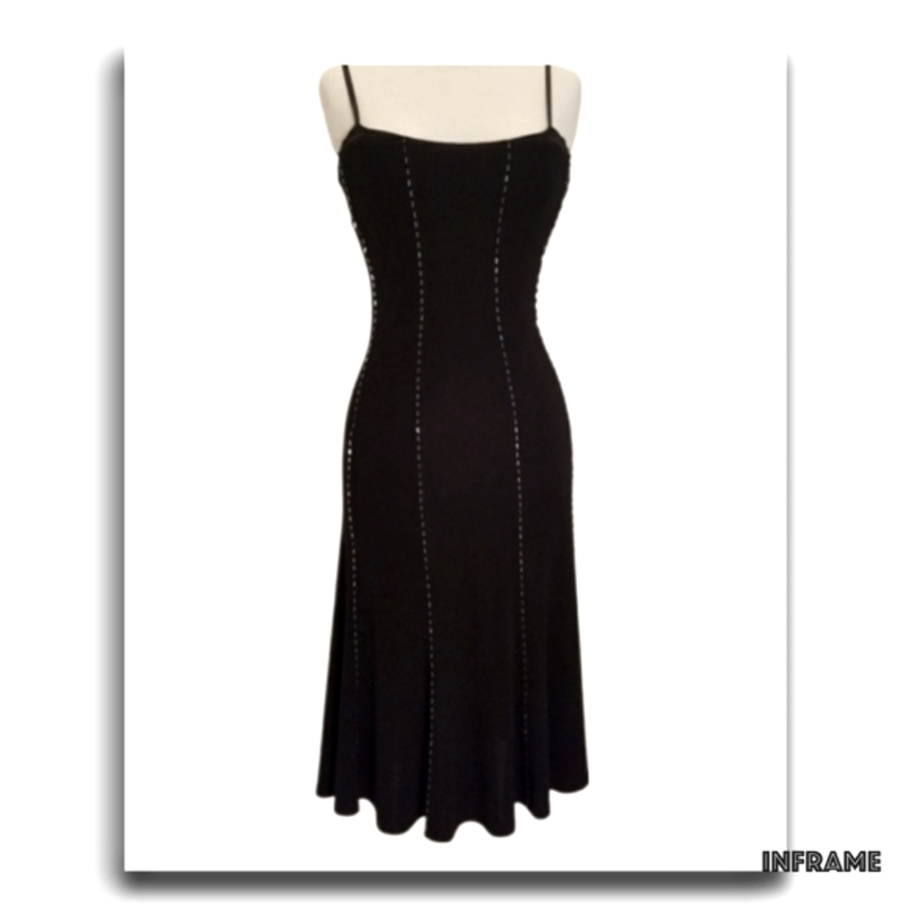 BCBGMaxAzria Beaded Dress with Adjustable Straps - Picture 16 of 16